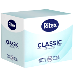 Ritex «Classic» 100 gefühlsintensive Kondome, ohne Latexgeruch