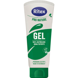 Ritex Pro Nature «GEL» 100ml veganes Gleitgel für viel Gefühl - mit innovativer Verpackung aus nachwachsenden Rohstoffen