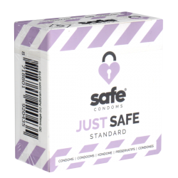 Safe «Just Safe» Condoms, 5 einfach sichere Kondome ohne Latexgeruch