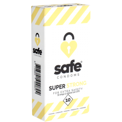 Safe «Super Strong» Condoms, 10 stärkere Kondome für mehr Reißfestigkeit