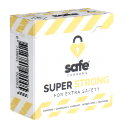 Safe «Super Strong» Condoms, 5 stärkere Kondome für mehr Reißfestigkeit