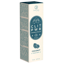 Secret Play «CLIT PWR» Coconut, 15ml vibrierender Klitoris-Balsam für ein unvergessliches Orgasmus-Erlebnis