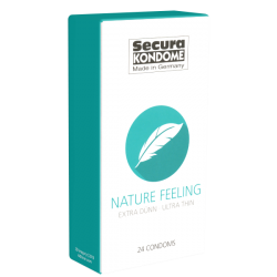 Orion Secura Nature 24 Markenkondome, hauchdünn, feucht (aus der Kondomotheke® - Kondome, Gleitgel mehr online kaufen)