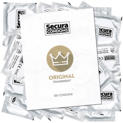 Secura «Original» 100 transparent standard condoms