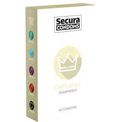 Secura «Original» 48 transparente Standard-Kondome