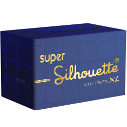 Silhouette Super «Tutti-Frutti XL» 144 große, aromatisierte Kondome