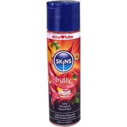 Skins «Fruity» Juicy Mango & Passionfruit 130ml Gleitgel mit natürlichen Fruchtaromen