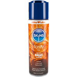 Skins «Tasty» Salted Caramel Seduction 130ml Gleitgel mit natürlichen Aromen