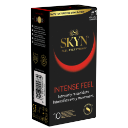 SKYN «Intense Feel» 10 dotted and latex free condoms