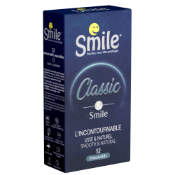 Smile «Classic & Smile» L’incontournable, 12 Kondome