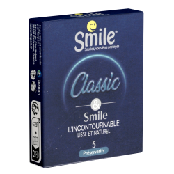 Smile «Classic & Smile» L’incontournable, 5 Kondome