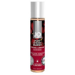 System JO «H2O Cherry Burst» 30ml fruchtiges & zuckerfreies Gleitgel mit Kischgeschmack