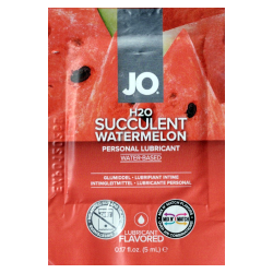 System JO «H2O Succulent Watermelon» fruchtiges Gleitgel 5 ml, zuckerfrei, vegan