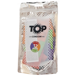 TOP «Fruity Basket» Sweet and Tingly Fun, 12 Kondome mit Farbe und Geschmack