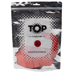 TOP «Berry Exciting» Red Strawberry, 50 rote Kondome mit Erdbeergeschmack