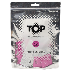 TOP «Morse Code for Pleasure - Send all the Right Signals», 40 gerippt/genoppte Kondome