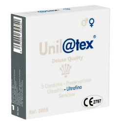 Unilatex «Ultrafino - Sensitive» 3 dünne Kondome