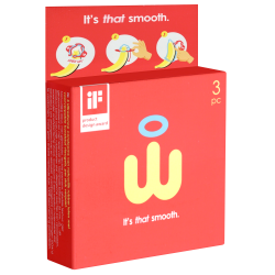 Wingman «Condoms» 3 Kondome mit Applikator zum Abrollen mit einer Hand