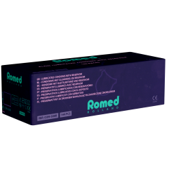 Romed «Plain» 144 lubricated condoms with reservoir, big box