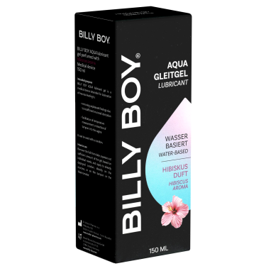 Billy Boy «AQUA» Gleitgel mit Hibiskusduft, auf Wasserbasis, 150ml