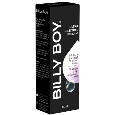 Billy Boy «ULTRA» 80ml Gleitgel auf Silikonbasis, parfümfrei