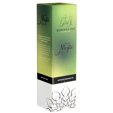 BodyGliss «Minty Mojito» 150ml erfrischendes Massageöl und Gleitgel