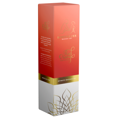 BodyGliss «Temptation» Red Orange, 150ml fruchtiges Massageöl und Gleitgel