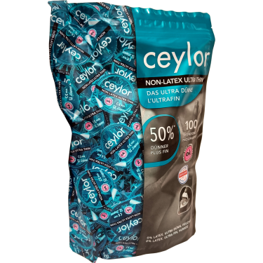 Ceylor «Non-Latex Ultra Thin» ultradünne, Kondome für Allergiker (50% dünner)
