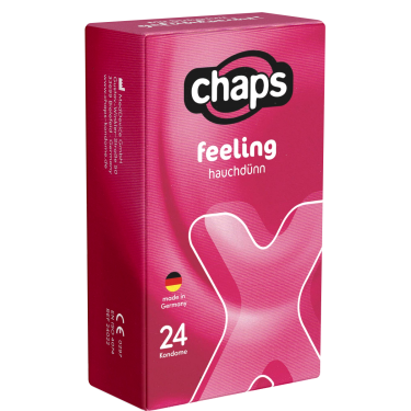 Chaps «Feeling» (Hauchzart, Rosé) unvergleichlich zarte Kondome