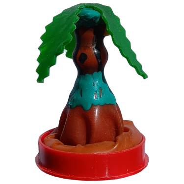 Scherzkondom mit Figur «Palme» 1 Stück, handbemalt