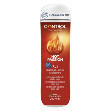 Control 2-in-1 «Hot Passion» Gleit- und Massagegel, 200ml