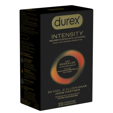 Durex «Intensity» 20 ultradünne, latexfreie Markenkondome