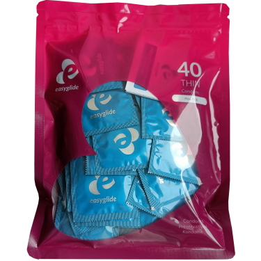 EasyGlide «Thin» Extra Dünne Kondome für Mehr Sensibilität