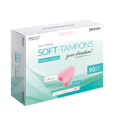 Joydivision «Soft-Tampons Normal» 50 Stück, angenehm weich, besonders hautverträglich