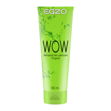 EGZO «WOW» 100ml flutschiges Gleitgel aus natürlichen Inhaltsstoffen