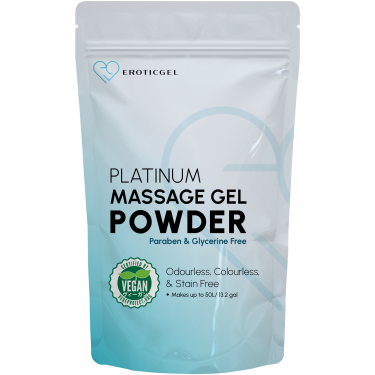 EROTICGEL «Platinum Massage Gel Powder» japanisches Massagegel-Pulver aus natürlichen Inhaltsstoffen, 500g