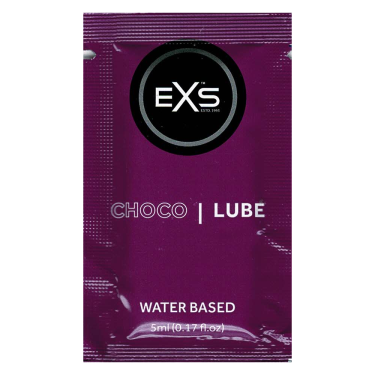EXS Flavoured «Choco Lube» 5ml Sachet, Gleitgel mit Schokogeschmack
