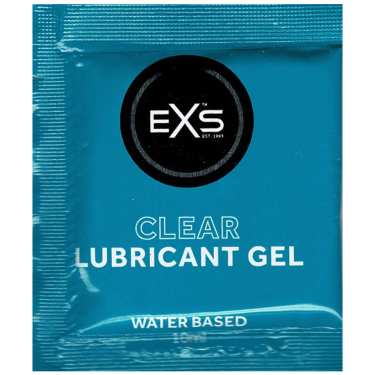 EXS Lube «Clear Lube» 10ml Sachet, parabenfreies Gleitgel