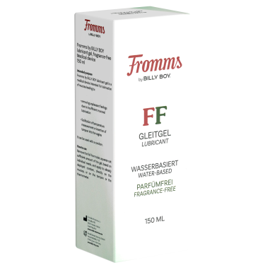 Fromms «FF Gleitgel» 150 ml wasserbasiertes parfümfreies Gleitgel zur Schleimhautbefeuchtung