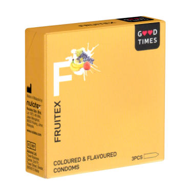 GoodTimes «Fruitex» Coloured & Flavoured - Kondome, bunt & aromatisiert