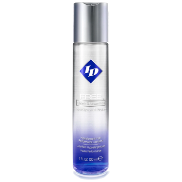 ID «Free» Glycerin & Paraben Free,  30ml hypoallergenic lubricant for slippery pleasure with and without condoms