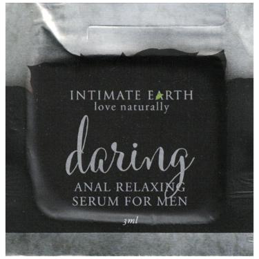 Intimate Earth «Daring» Anal Relaxing Serum for Men, bio-veganes Anal-Gel für Männer 3ml Sachet