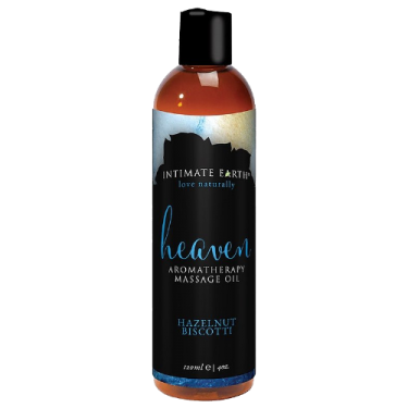 Intimate Earth «Heaven» (Hazelnut Biscotti) 120ml natürliches Aromatherapie und Massage-Öl