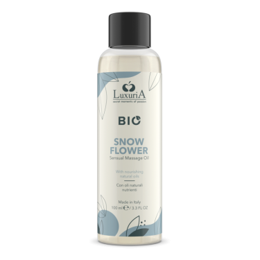 LuxuriA BIO «Snow Flower» 100ml natürliches, pflegendes Massageöl