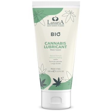 LuxuriA BIO «Cannabis Lubricant» wasserbasiertes natürliches Gleitgel