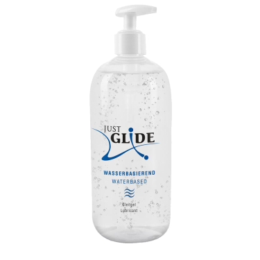 Just Glide «Waterbased» 500ml gentle lubricant for sensitive skin