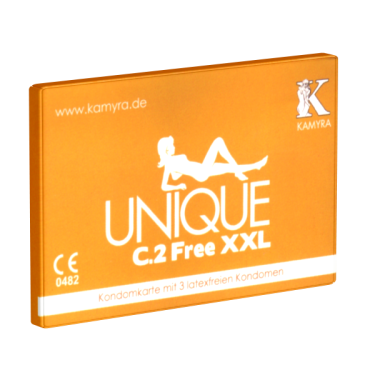 Kamyra «Unique C.2 Free XXL» Latexfreie XXL Kondome aus AT-10
