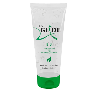 Just Glide «Bio» 200ml Gleitgel mit natürlichen & veganen Inhaltsstoffen