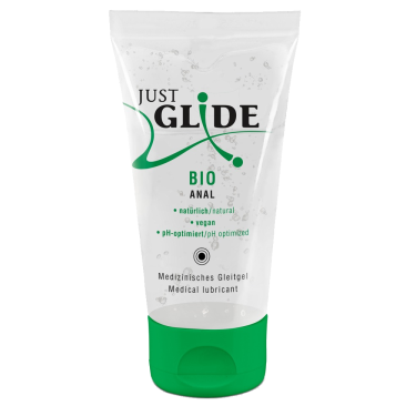 Just Glide «Bio Anal» 50ml lubricant with natural & vegan ingredients