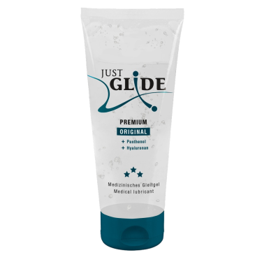 Just Glide «Premium Original» 200ml feuchtigkeitsspendendes Gleitgel für trockene Haut